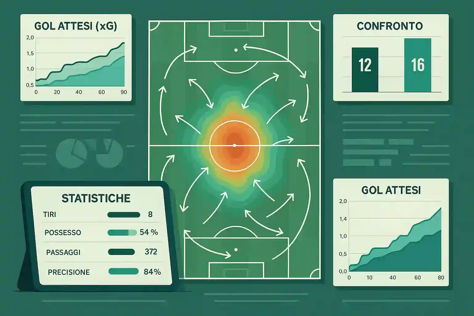 Analisi statistica delle partite di calcio per pronostici vincenti
