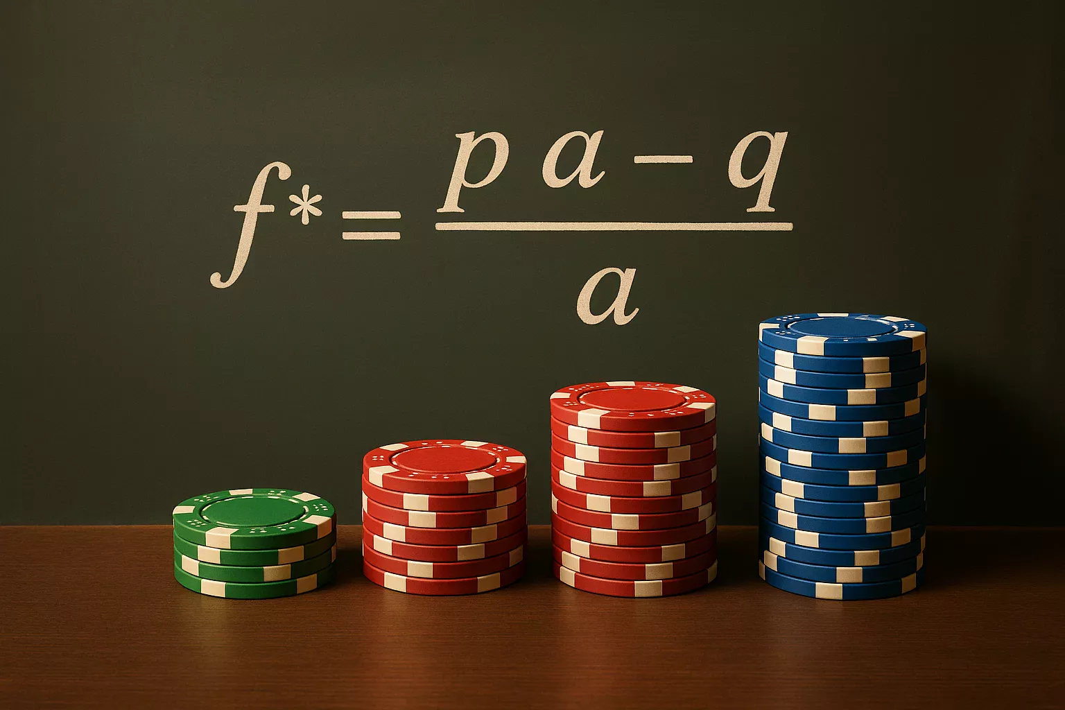 Formula del Criterio di Kelly per calcolare la puntata ottimale