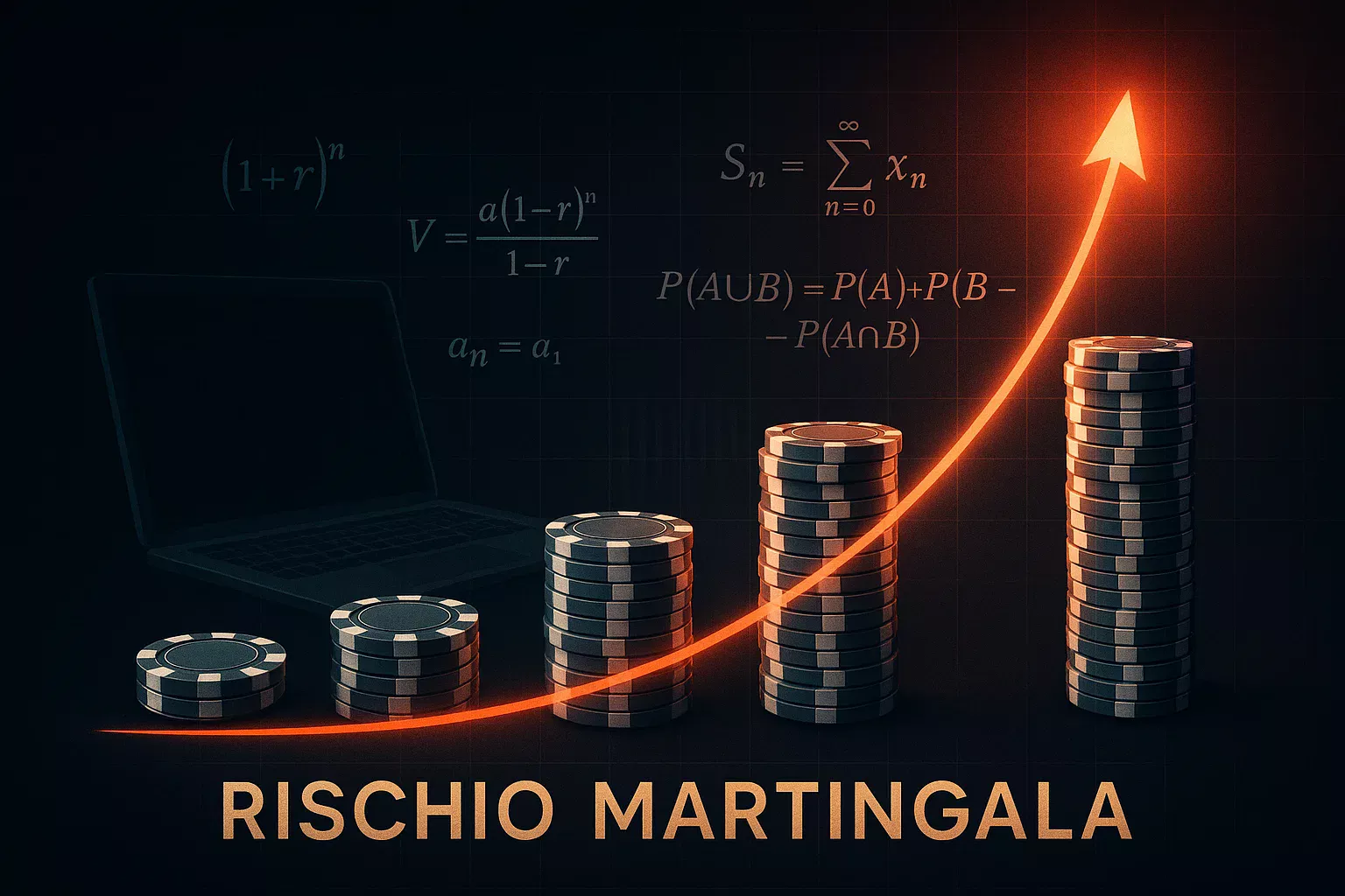 Rischi dei metodi matematici progressivi come la Martingala
