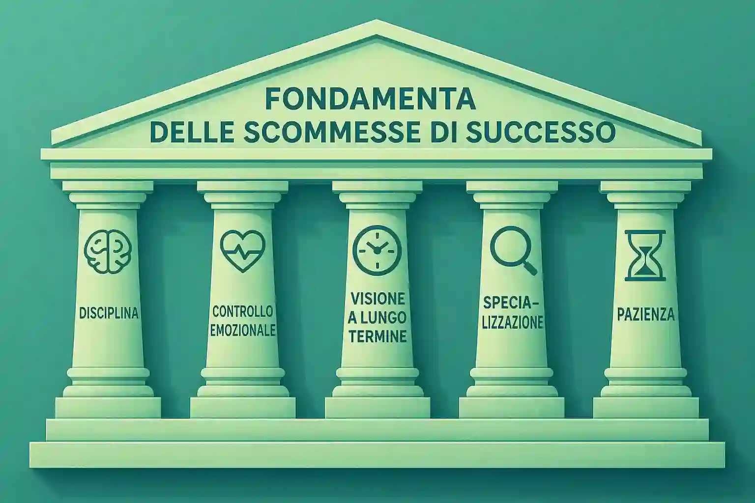 I cinque pilastri fondamentali per il betting consapevole e disciplinato