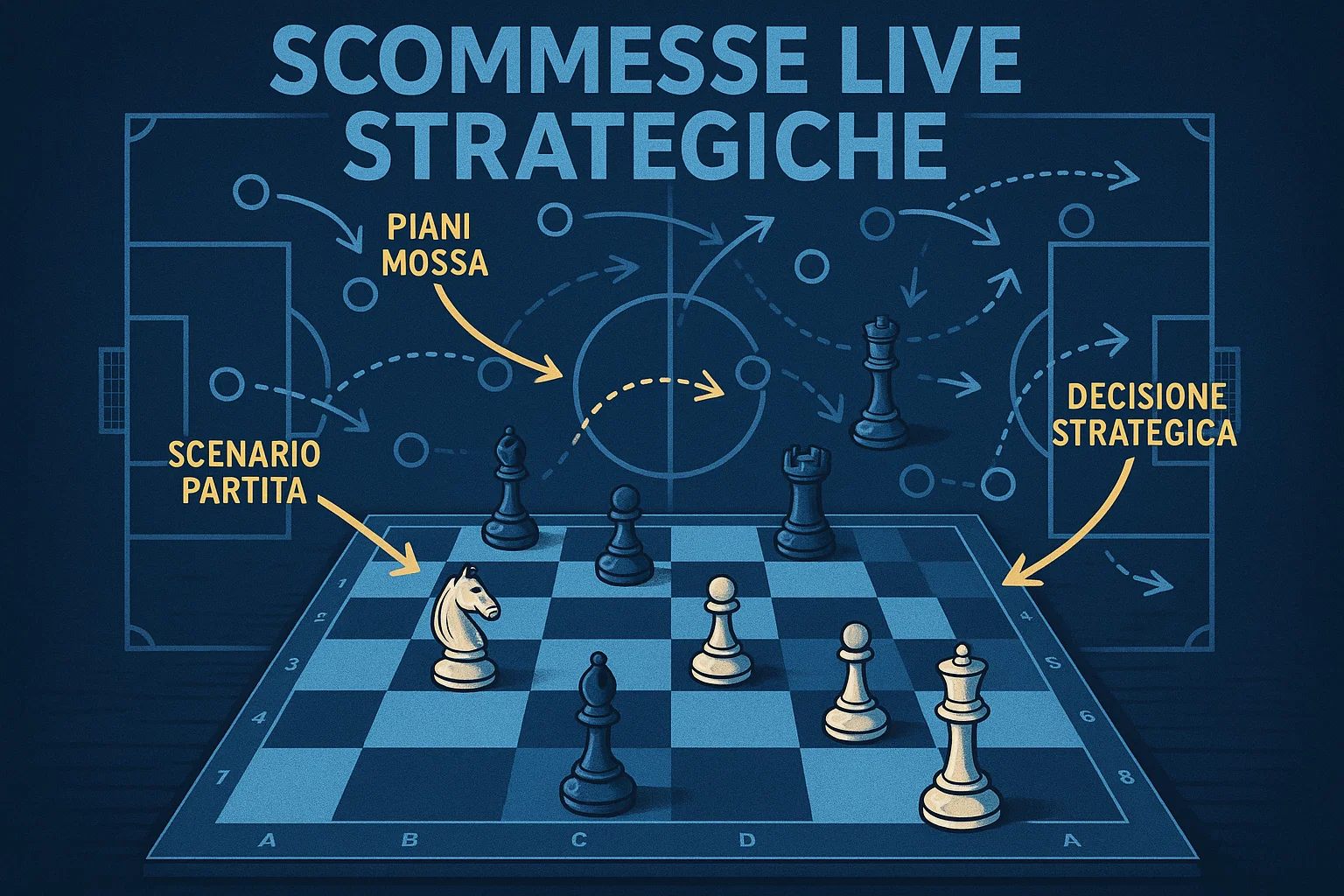 Strategie fondamentali per le scommesse live sul calcio